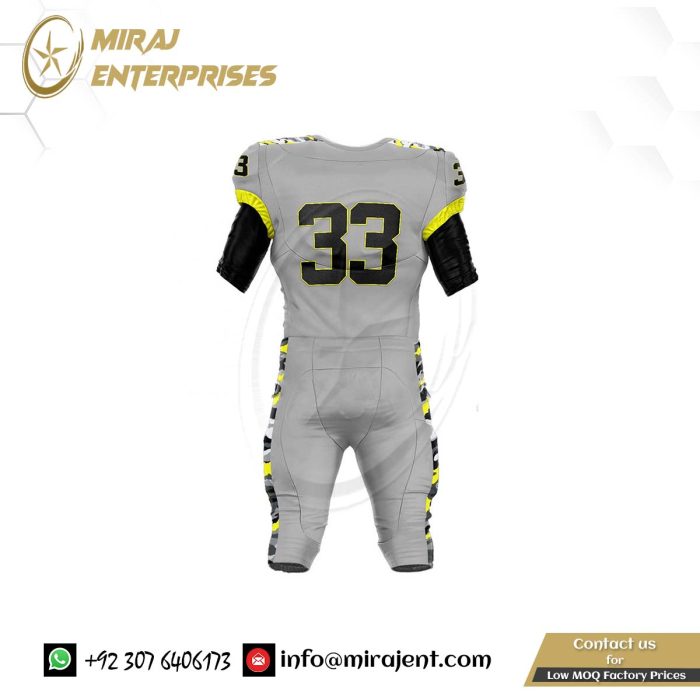 Padded American Football Uniform Supplier