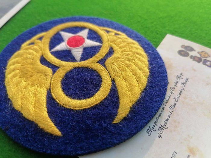 Custom Hand Embroidered Thread Badges(2)