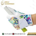 Customized Print Sheepskin Golf Gloves women Left and Right Hand Soft Leather Sheepskin Breathable Phantom color (7)