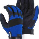 Blue Mechanic Gloves Manufacturer