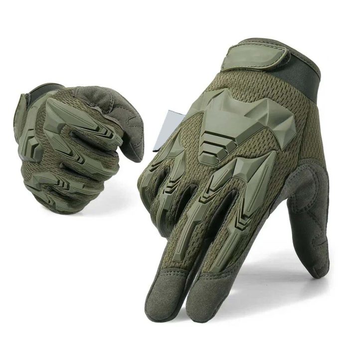 Military Green Gloves