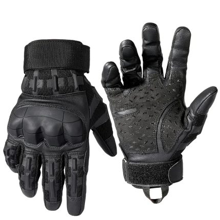 Shotgun Shooting Gloves Men Tactical Gloves Full Finger Hard Shell Protective Touch Screen Shooting Riding Combat Outdoor Hunting Fishing Hiking Mittens (3)