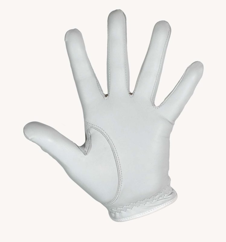 Golf glove construction and fit details used to compare manufacturers